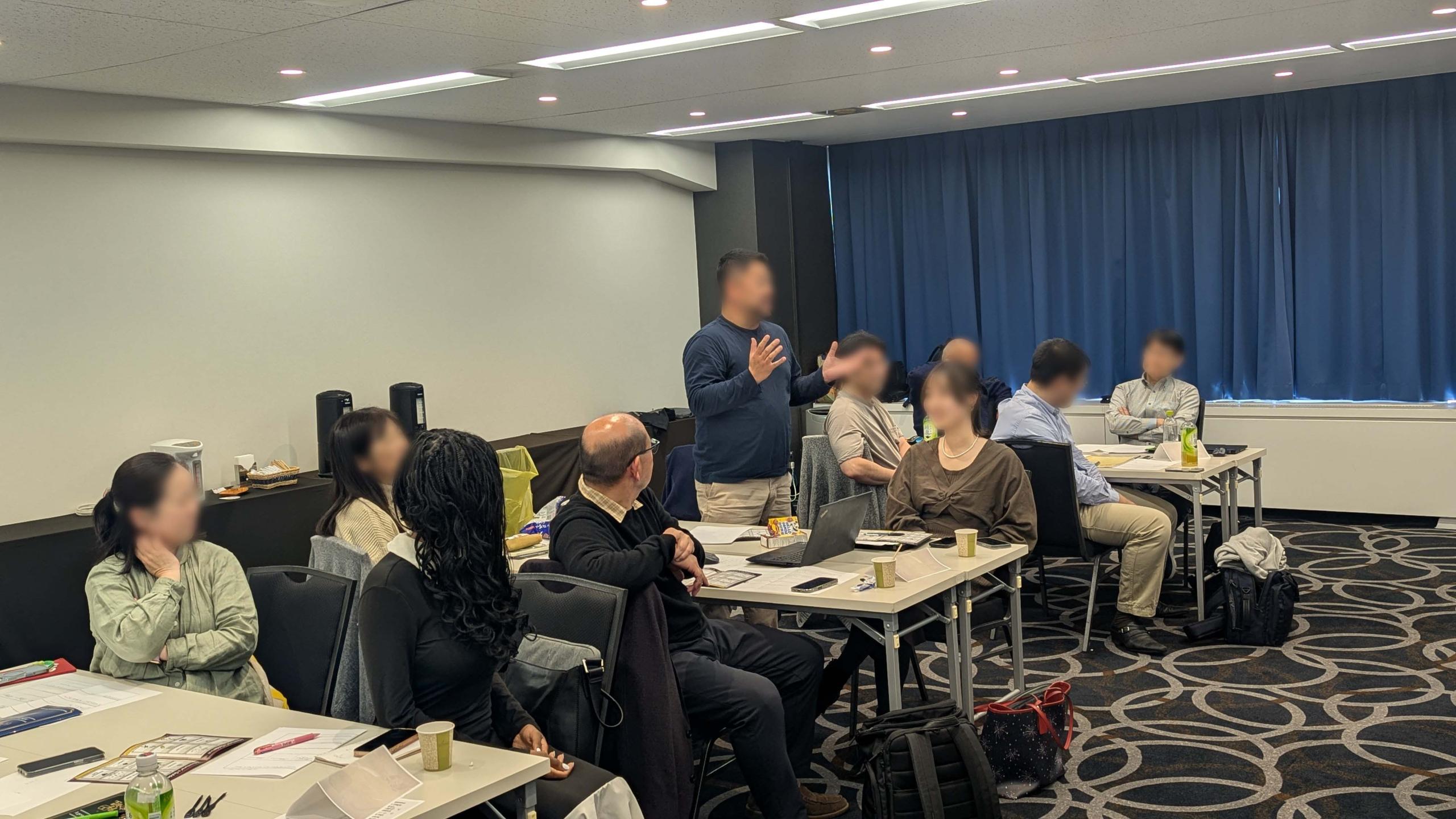 最後には自チームの方針や取り組んだこと、学びを全員に共有するプレゼンテーションも。